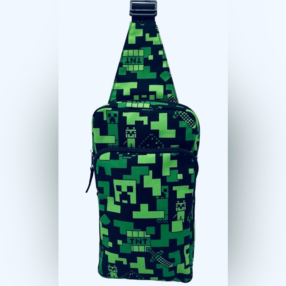 Minecraft Adjustable Sling Shoulder Bag